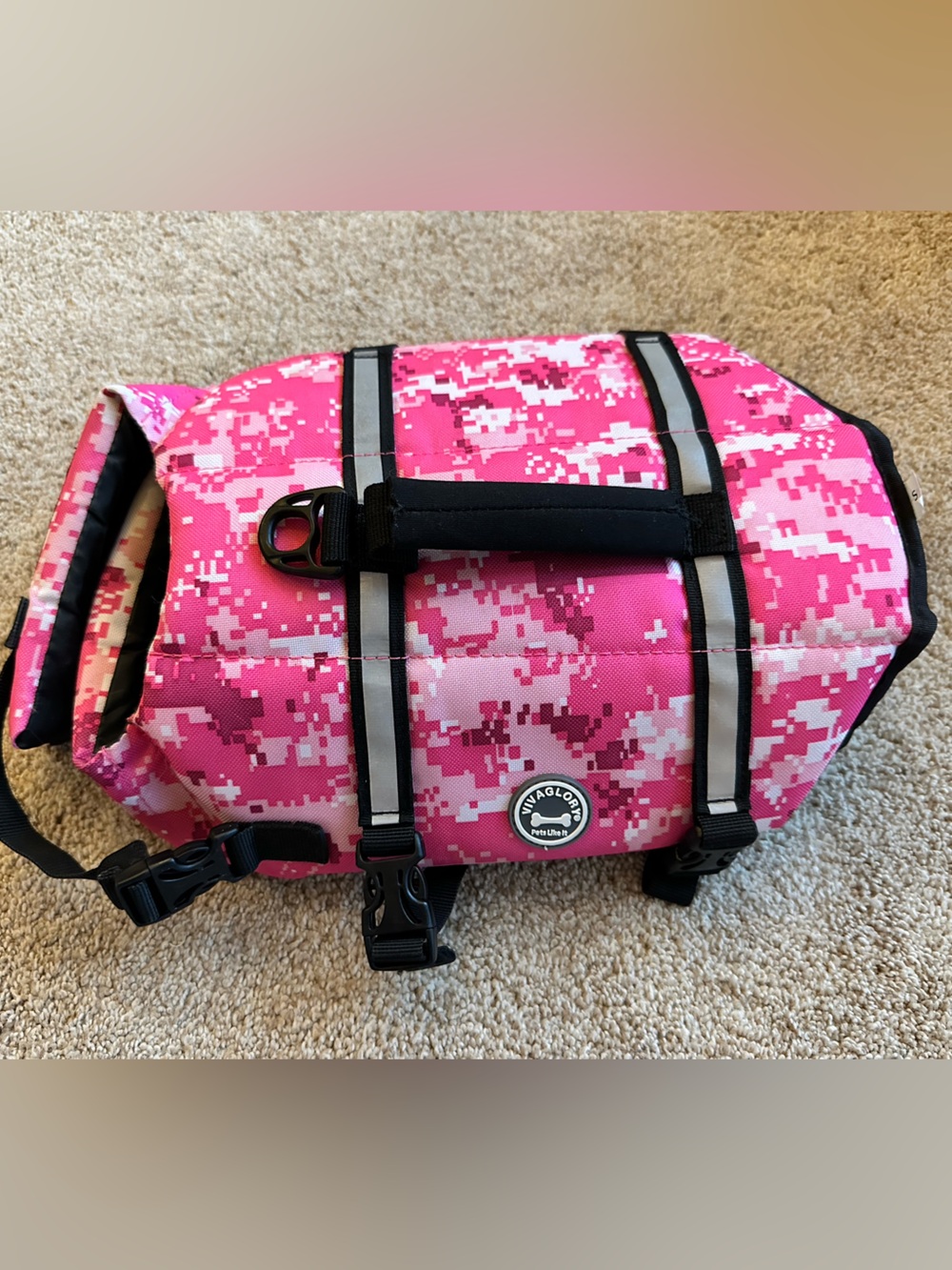 Dog Life Jacket with Reflective Straps